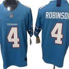 Mens Tennessee Titans #4 Wan'Dale Robinson Nike 2026 Light Blue Vapor F.U.S.E. Limited Jersey