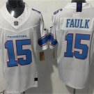 Mens Tennessee Titans #15 Keldric Faulk Nike 2026 White Vapor F.U.S.E. Limited Jersey