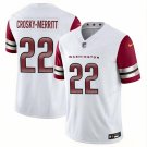 Men's Washington Commanders #22 Jacory Croskey-Merritt White F.U.S.E. Vapor Limited Football Jersey
