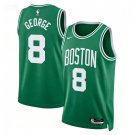 Men's & Youth Boston Celtics #8 Paul George Kelly Green Icon Edition Jersey