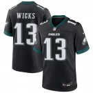 Dontayvion Wicks Nike Black Alternate Vapor Limited Jersey