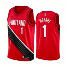 Portland Trail Blazers #1 Ja Morant Red Statement Edition Jersey