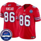 Bills #86 Dalton Kincaid Red F.U.S.E. 2026 Inaugural Season Stadium Football Stitched Jersey