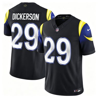 Los Angeles Rams #29 Eric Dickerson Black 2026 F.U.S.E. Vapor Limited Football Jersey