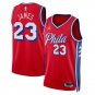 Philadelphia 76ers #23 LeBron James Statement Swingman Jersey Red