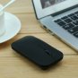 Black Ultra Thin Bluetooth 3.0 Wireless Rechargeable Mouse VMW-181