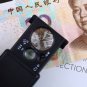 30X 60X Pocket Magnifier Microscope Jewelry Loupe Glass LED UV Currency Light