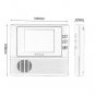 2.8" LCD Digital Peephole Viewer Door Eye Doorbell Video Color IR Camera 806