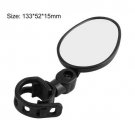 2Pcs Rotaty Mountain Road Bicycle Cycling Rear View Handlebar Glass Mirror