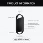 496 Hours 8GB Keychain Audio Spy Mini Voice Recorder Voice Activated Listening