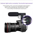 External DSLR DV Camera Camcorder Interview Microphone Shotgun Mic for Canon Nikon