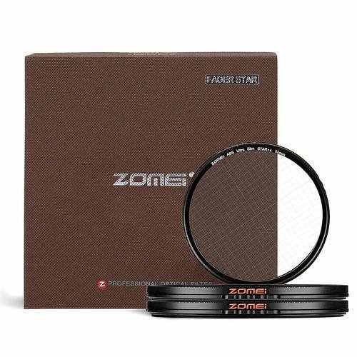 3pcs/Lot ZOMEI +4 Points Star Filter +6 Points Star Filter +8Points Star Filter for Canon  77mm
