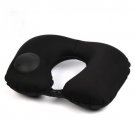 Ultralight Portable Air Inflatable U Shape Pillow Outdoor Camping Travel Soft Blow-Up Black
