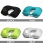 Ultralight Portable Air Inflatable U Shape Pillow Outdoor Camping Travel Soft Blow-Up Black