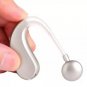 Rechargeable Digital Hearing Aid Severe Loss BTE Ear Aids HIGH-POWER Gift Silver