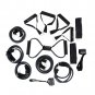 15Pcs Men Women Resistance Bands Set for Yoga Pilates Workout Useful to exercise yourself.