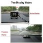Car HUD GPS Speedometer Speedo Head Up Display Digital Over Speed Alert