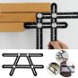 Ruler Active Four-square Foot Plastic Movable Four-fold Ruler Measuring Tool