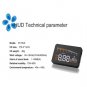 Car HUD Head Up Display Vehicle OBD2 Car Speedometer Windshield Projector