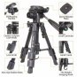 Zomei Q100 Mini Travel Tabletop Tripod Tabletop Tripod with 3-Way Pan Tilt Head 1/4 inches Quick