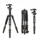 ZOMEI Carbon Fiber Q666C Tripod Heavy Duty Lightweight Travel with 360 Degree Ball Head Compact