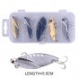 5pcs Flying fish VIB Blade Lure Crank bait Fishing Bait Freshwater set