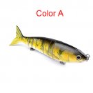 24M Multi Jointed Fishing Lure Bait Bass Crank Pike bait Crankbait 164g"A"