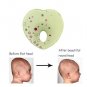 Baby Pillow Infant Sleep Positioner Anti Roll Cushion Flat Head Protection Green