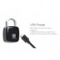 Smart Fingerprint Door Lock Padlock Safe USB Charging Waterproof Keyless Anti Theft Lock