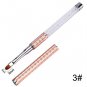 5pcs Nail Art Metal Liquid Powder Carving Gel Stripe Drawing Liner Brush