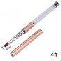 5pcs Nail Art Metal Liquid Powder Carving Gel Stripe Drawing Liner Brush