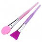 4pcs Rhinestone Silicone Mask Brush Cleaner Moisturizing Makeup Blending Tool