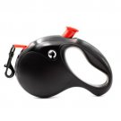 5M Automatic Retractable Pet Dog Cat Puppy Traction Rope Walking Lead Leash  Black