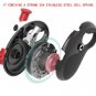 5M Automatic Retractable Pet Dog Cat Puppy Traction Rope Walking Lead Leash  Black
