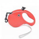 5M Automatic Retractable Pet Dog Cat Puppy Traction Rope Walking Lead Leash  Red