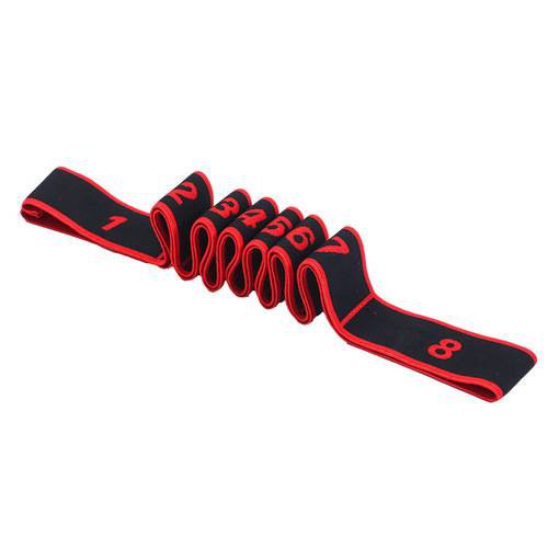 Elastic Resistance Loop Bands Yoga Exercise Gym Fitness Workout Stretch Physio Red