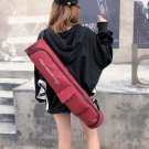 Women Men Portable Yoga Mat Bag Carrier Casual Shoulder Zipper Sport Bag Red