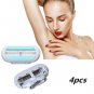 4 Blades Replacement Shaving Razor Womens Ladies Shaving Hair Removal