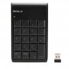 ECOLA NT-21WL Ultra Thin Keyboard for Desktop Notebook Smart Portable Wireless 2.4GHz  Keypad