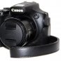 FB Leather Protective Camera Case for Canon SX60 Camera Shoulder Bag Black