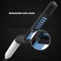 Quick Beard Straightener Multifunctional Hair Comb Curling Curler Show Cap Men US Plug