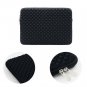Diamond pattern Laptop Notebook Sleeve Case Bag Cover Case For Laptop 13'' Black