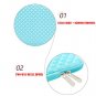 Diamond pattern Laptop Notebook Sleeve Case Bag Cover Case For Laptop 15'' Blue