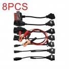 8PCS/SET Professional 8 Cables for Automobile Car Multi-diagnostic Tools