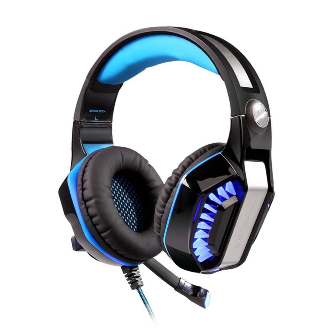 G2000 Lightweight Gaming Headset LED Headband Luminous Gamer Headphones