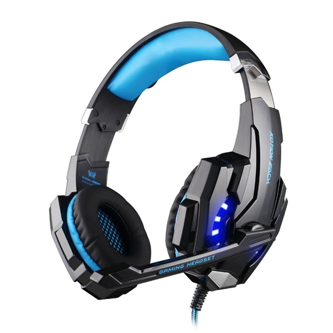 Fashion G9000 USB 7.1 Surround Gaming Headset LED Headband Gamer Headphones