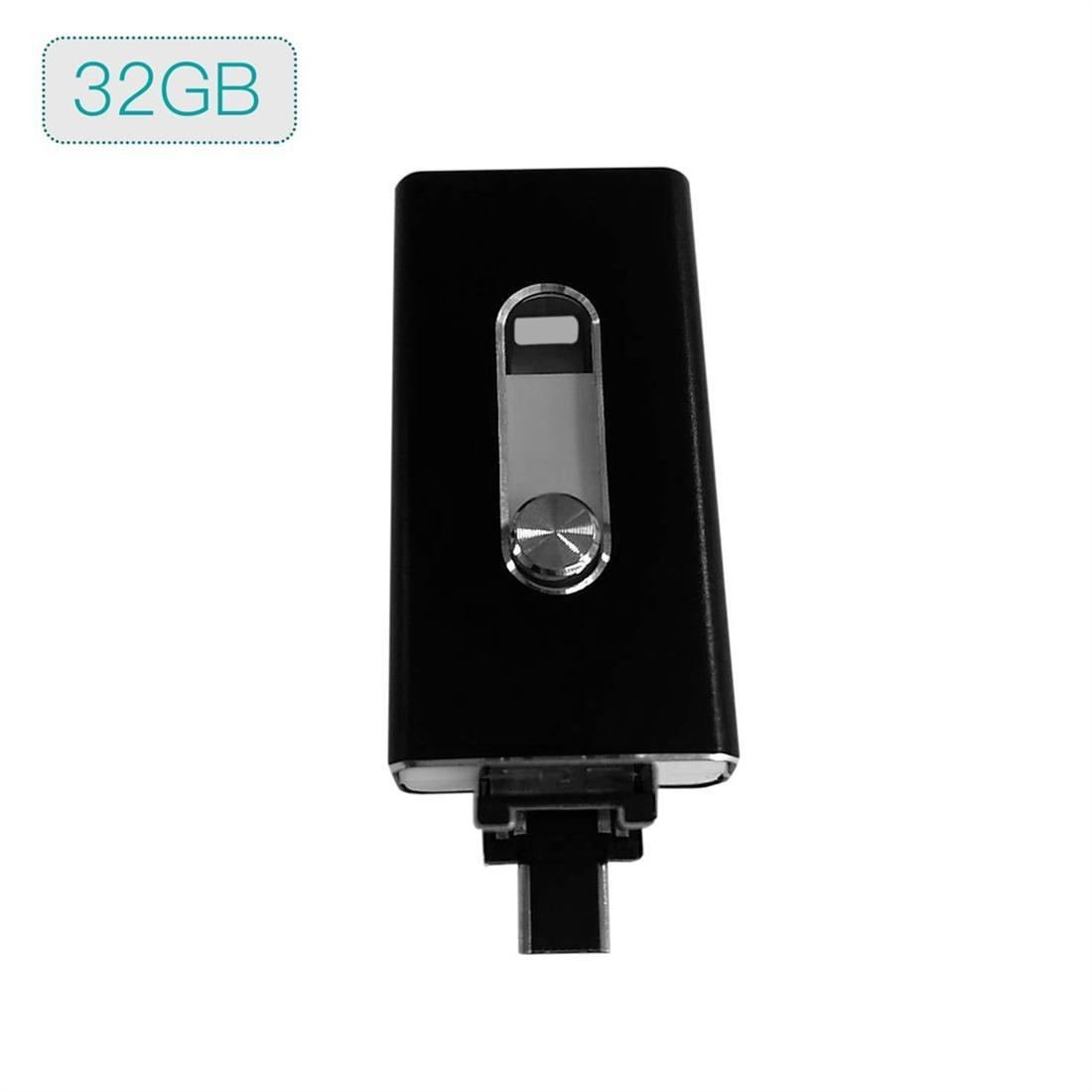 3 in 1 OTG USB Stick for Apple for Android Computer Phone 32G Capacity