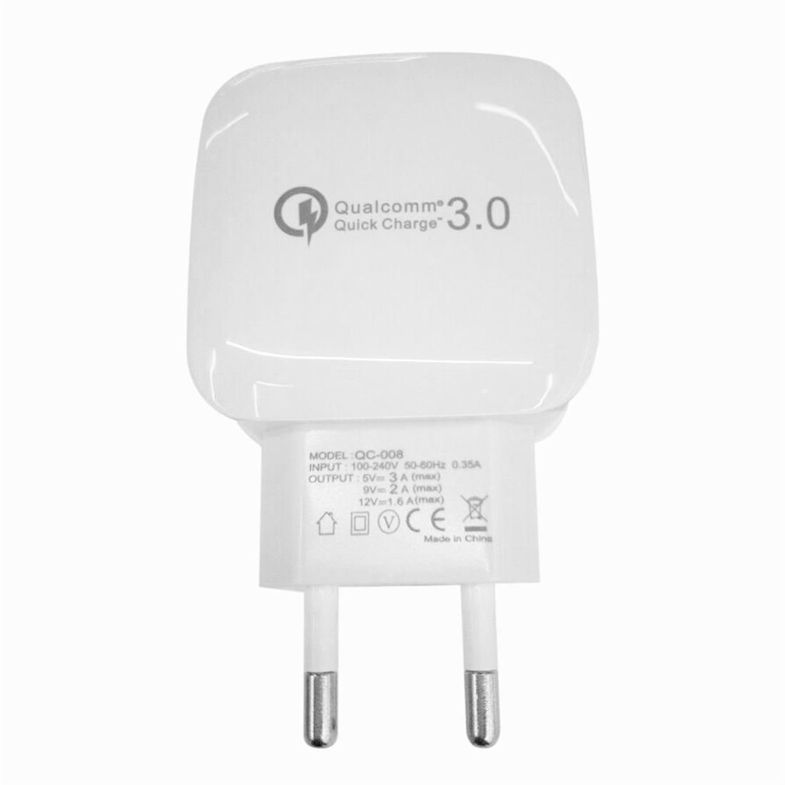 Universal Quick Charge QC 3.0 Home Travel Rapid Wall Charger Switching Adapter