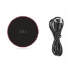 MOXO N8 Round Smart Fast Wireless Charger with Smart Chip & Anti-Slip Feet Pad