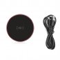MOXO N8 Round Smart Fast Wireless Charger with Smart Chip & Anti-Slip Feet Pad